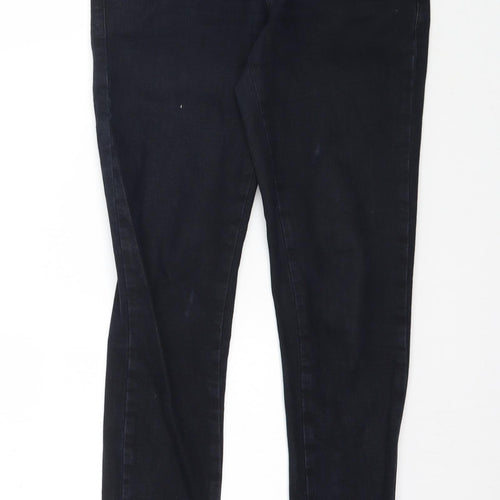 Topshop Womens Blue  Denim Skinny Jeans Size 28 L32 in