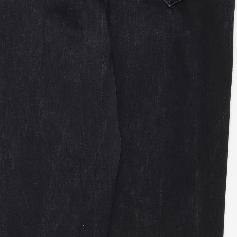 TU Womens Black  Denim Skinny Jeans Size 14 L28 in