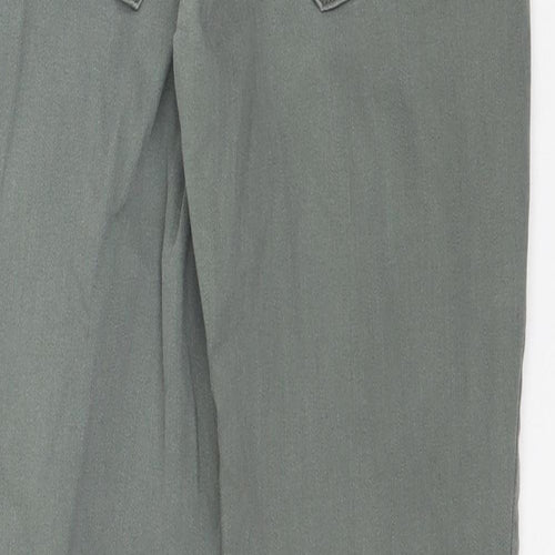 Denim & Co. Womens Green  Denim Skinny Jeans Size 8 L26 in