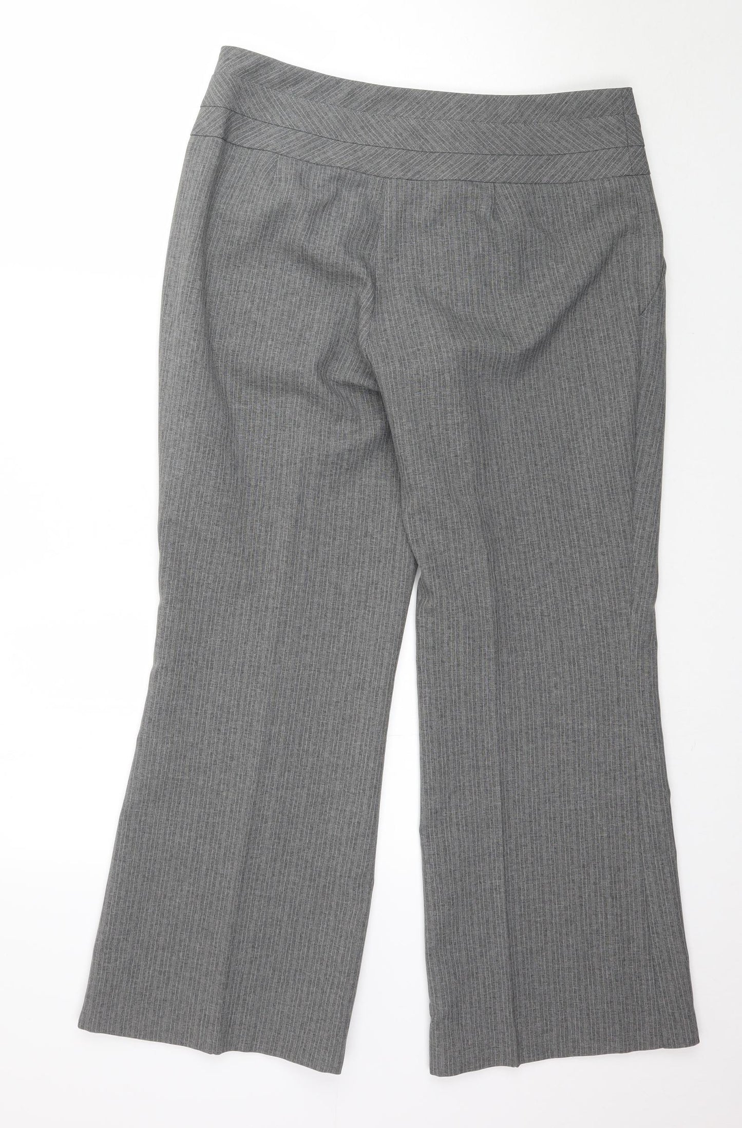 F&F Womens Grey   Trousers  Size 12 L29 in