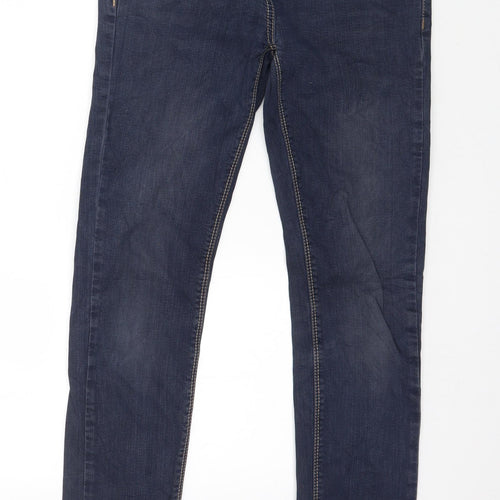 Here & There Womens Blue  Denim Skinny Jeans Size S L29 in