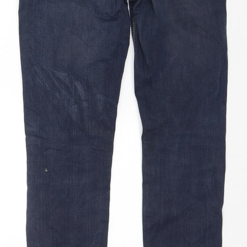 Here & There Womens Blue  Denim Skinny Jeans Size S L29 in