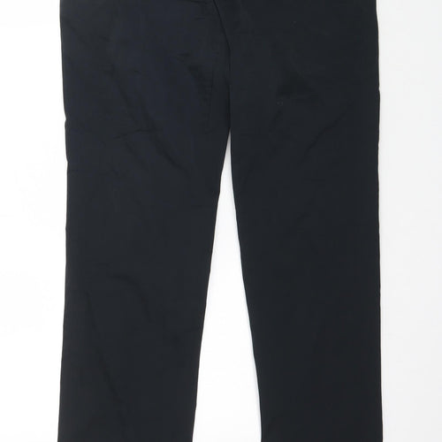 Preworn Womens Black   Trousers  Size L L32 in