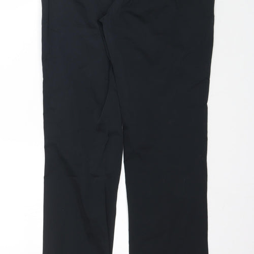 Preworn Womens Black   Trousers  Size L L32 in
