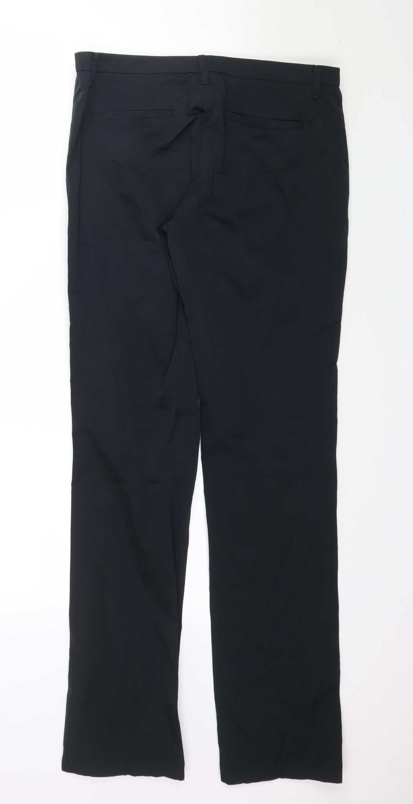 Preworn Womens Black   Trousers  Size L L32 in