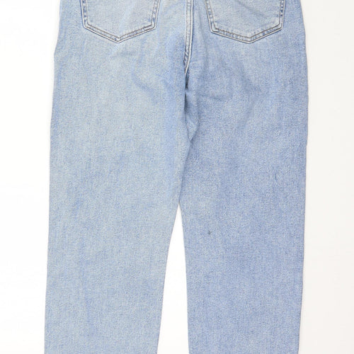 Denim Co. Womens Blue  Denim Cropped Jeans Size 10 L25 in