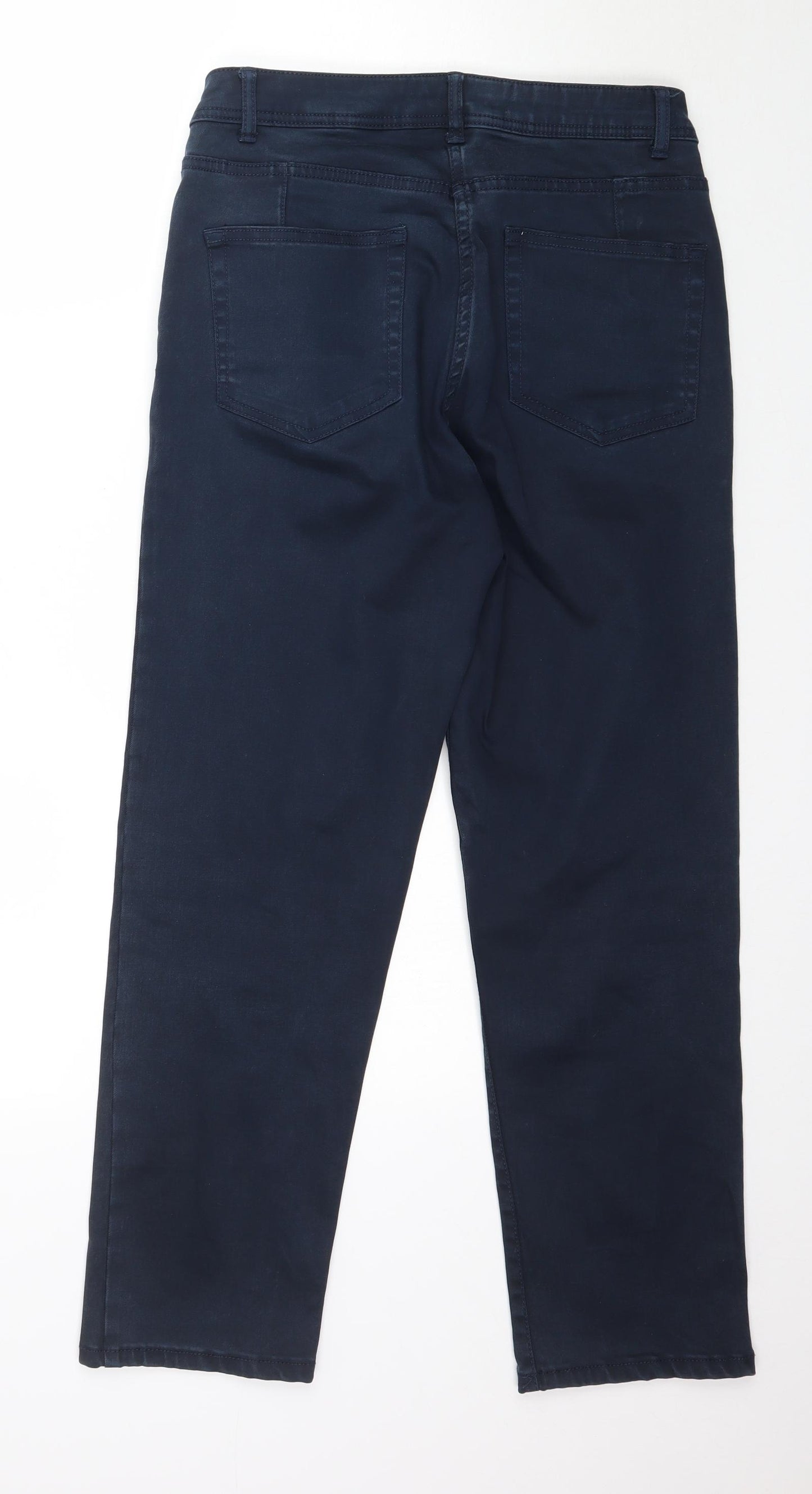 NEXT Womens Blue  Denim Cropped Jeans Size 10 L28 in