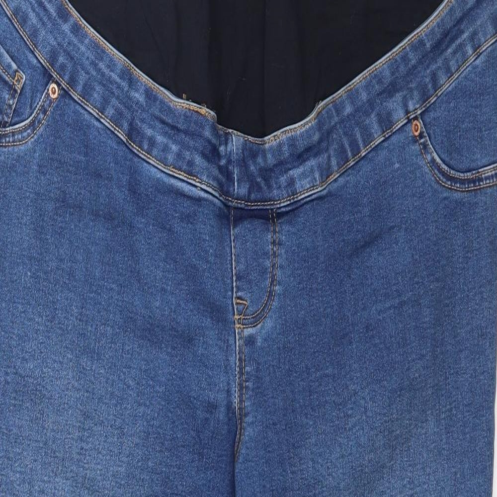 New Look Womens Blue  Denim Jegging Jeans Size 14 L26 in