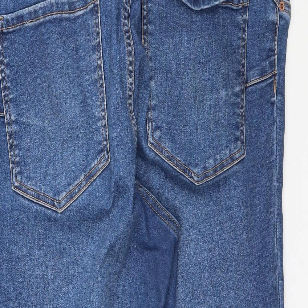 New Look Womens Blue  Denim Jegging Jeans Size 14 L26 in