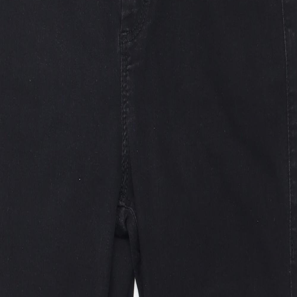 Preworn Womens Black  Denim Skinny Jeans Size 32 L27 in - Joni