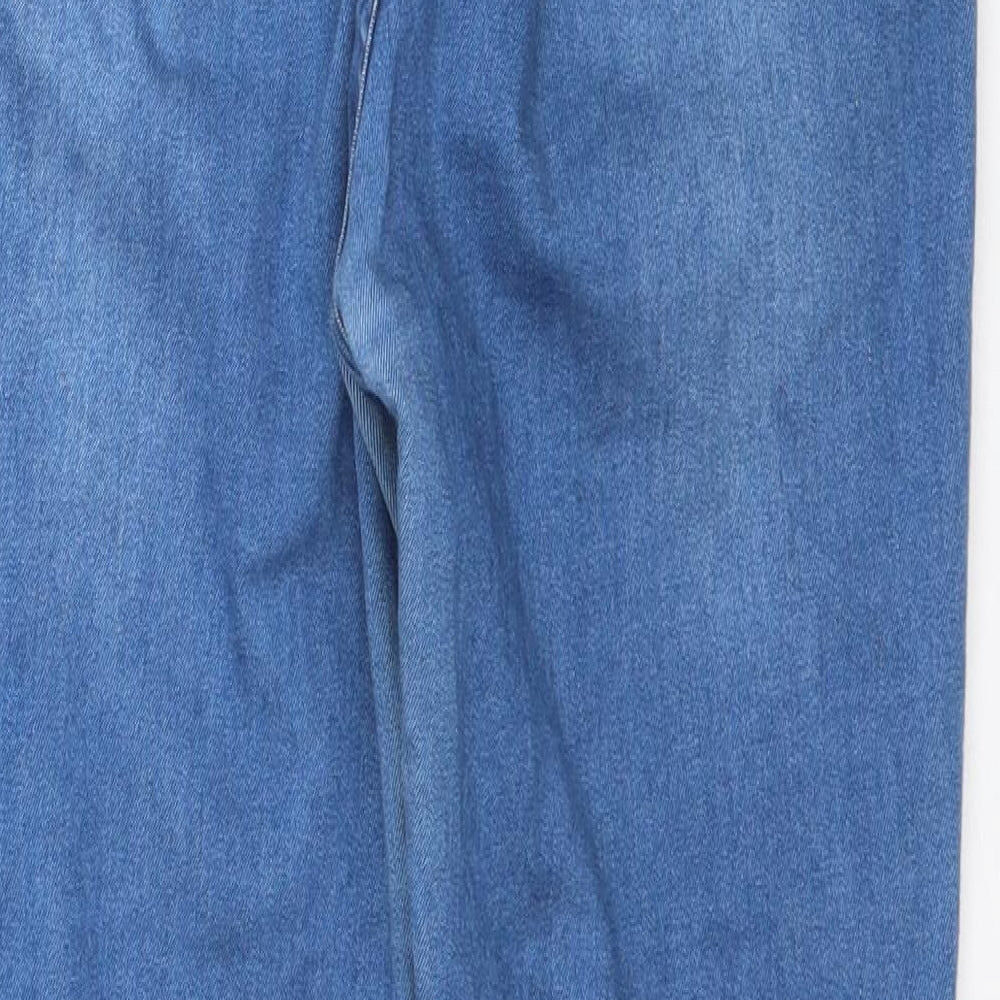 Select Womens Blue  Denim Skinny Jeans Size 12 L30 in