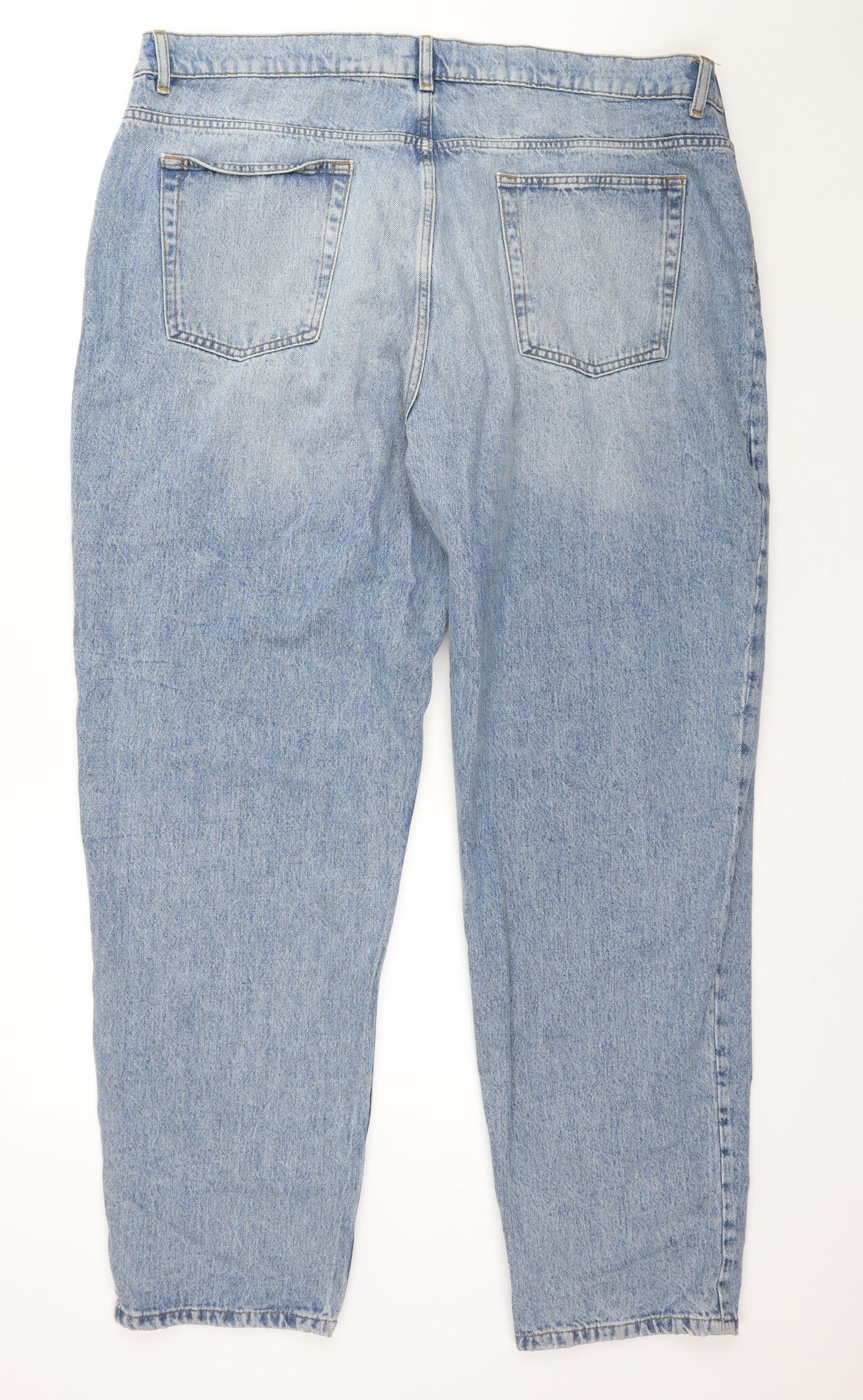 ASOS Womens Blue  Denim Skinny Jeans Size 20 L32 in