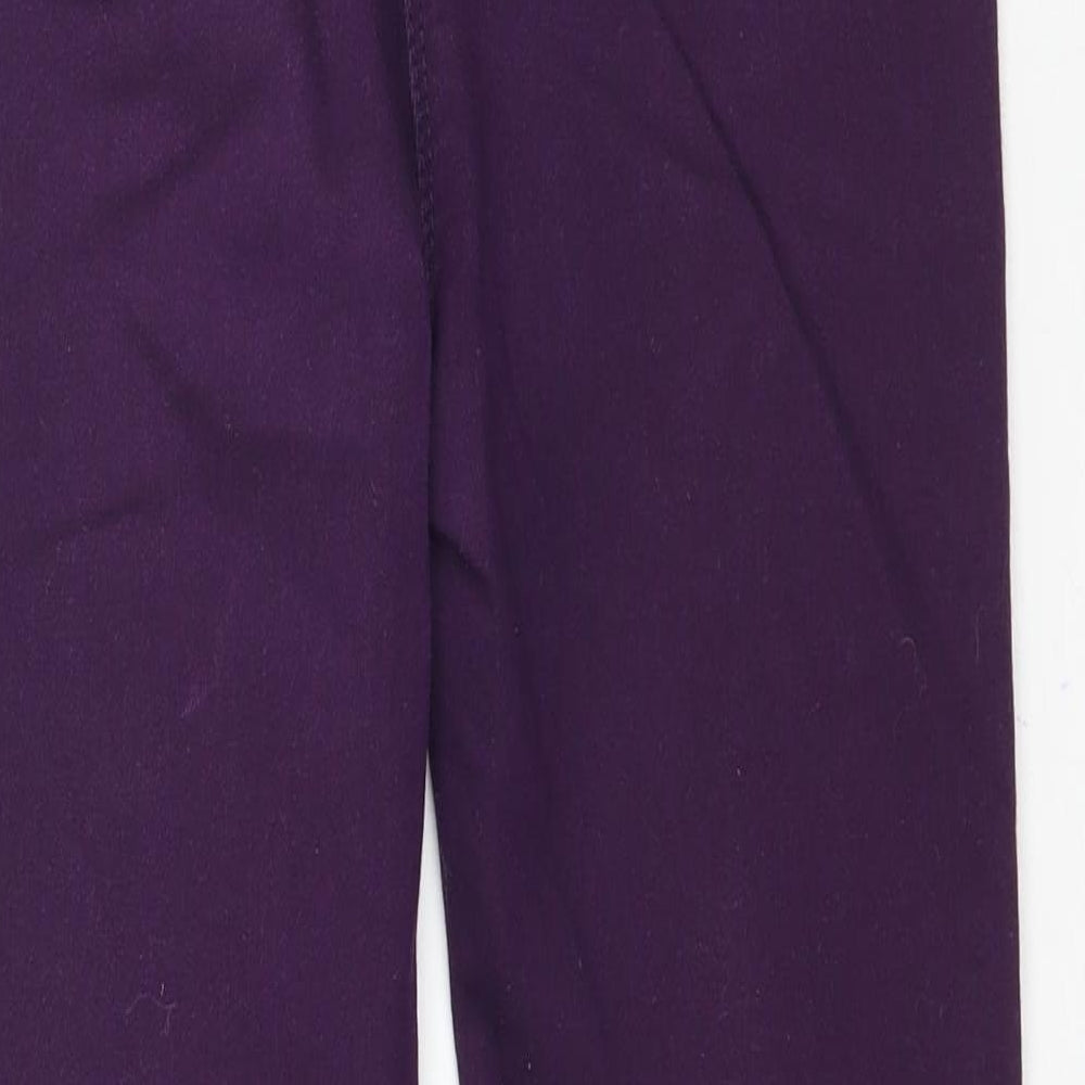 Matalan Girls Purple  Denim Skinny Jeans Size 13 Years