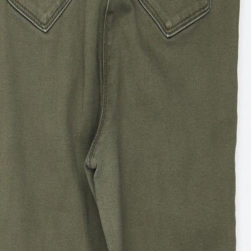 Matalan Womens Green  Denim Skinny Jeans Size 16 L29 in