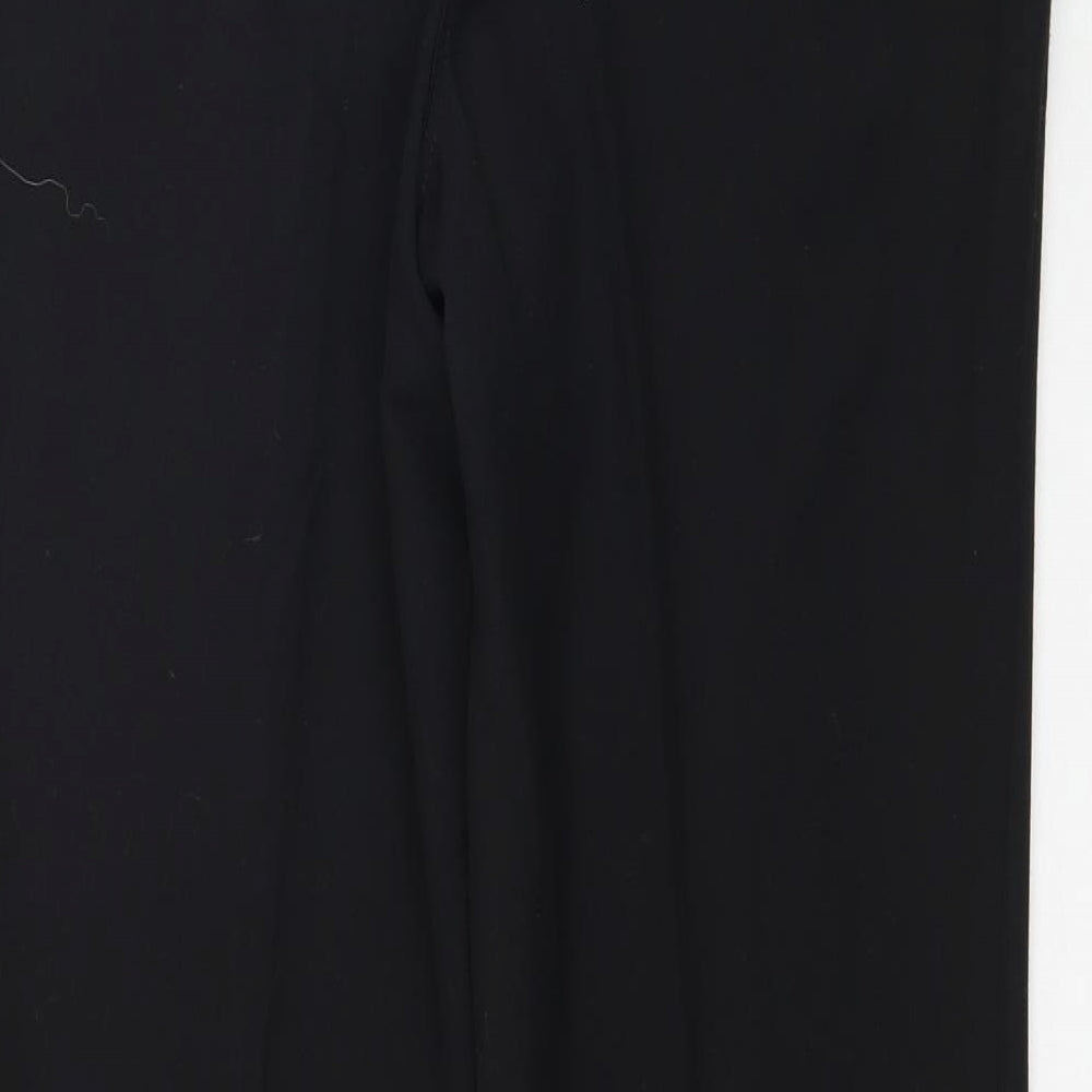 NEXT Womens Black   Trousers  Size 10 L28 in