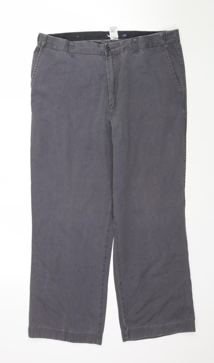 Marks and Spencer Womens Grey Denim Straight Jeans Size 36 L27 in