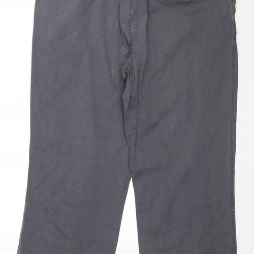 Marks and Spencer Womens Grey  Denim Straight Jeans Size 36 L27 in