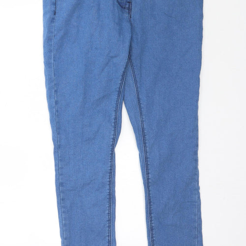 Impreshunz Womens Blue  Denim Skinny Jeans Size M L29 in