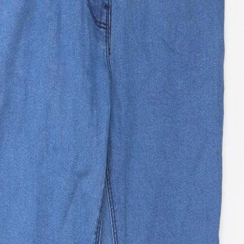 Impreshunz Womens Blue  Denim Skinny Jeans Size M L29 in