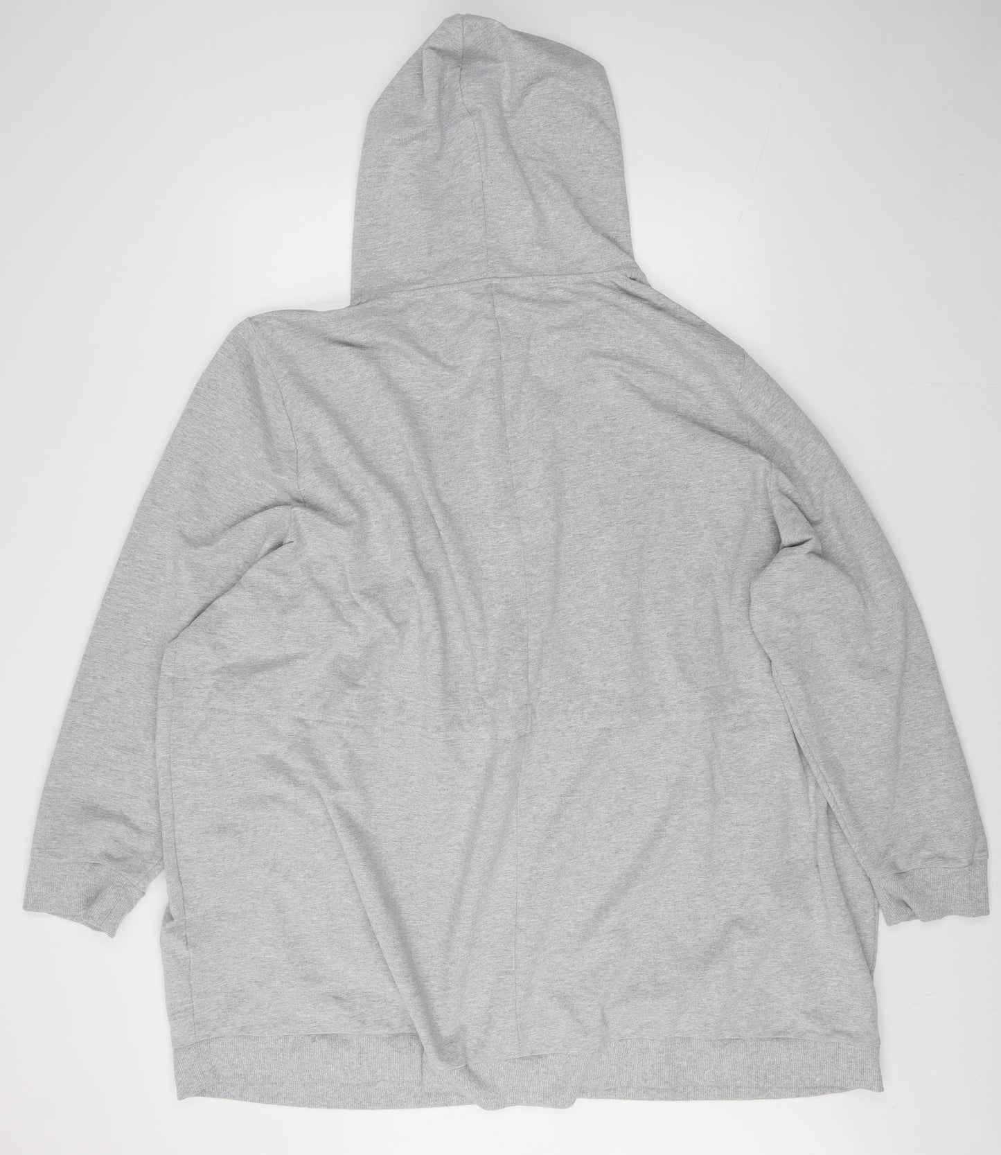 Yours Womens Grey   Pullover Hoodie Size 36