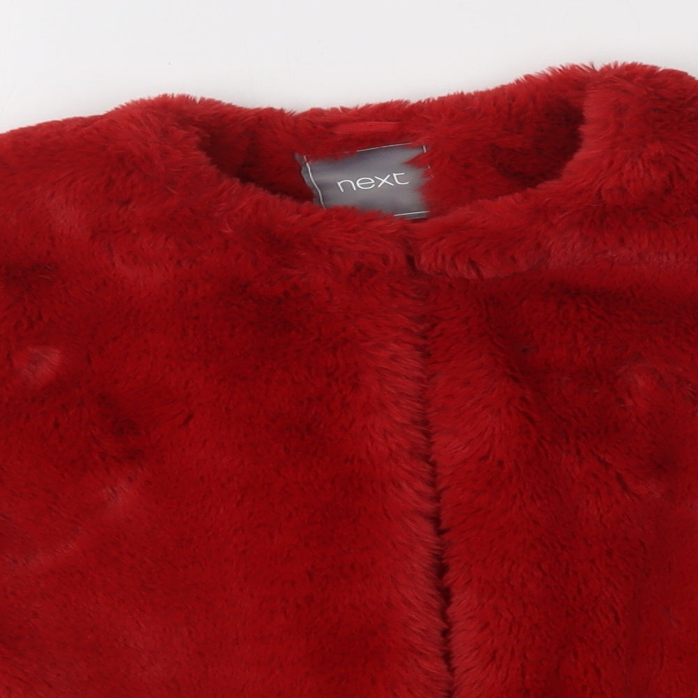 NEXT Girls Red    Jacket Size 10 Years