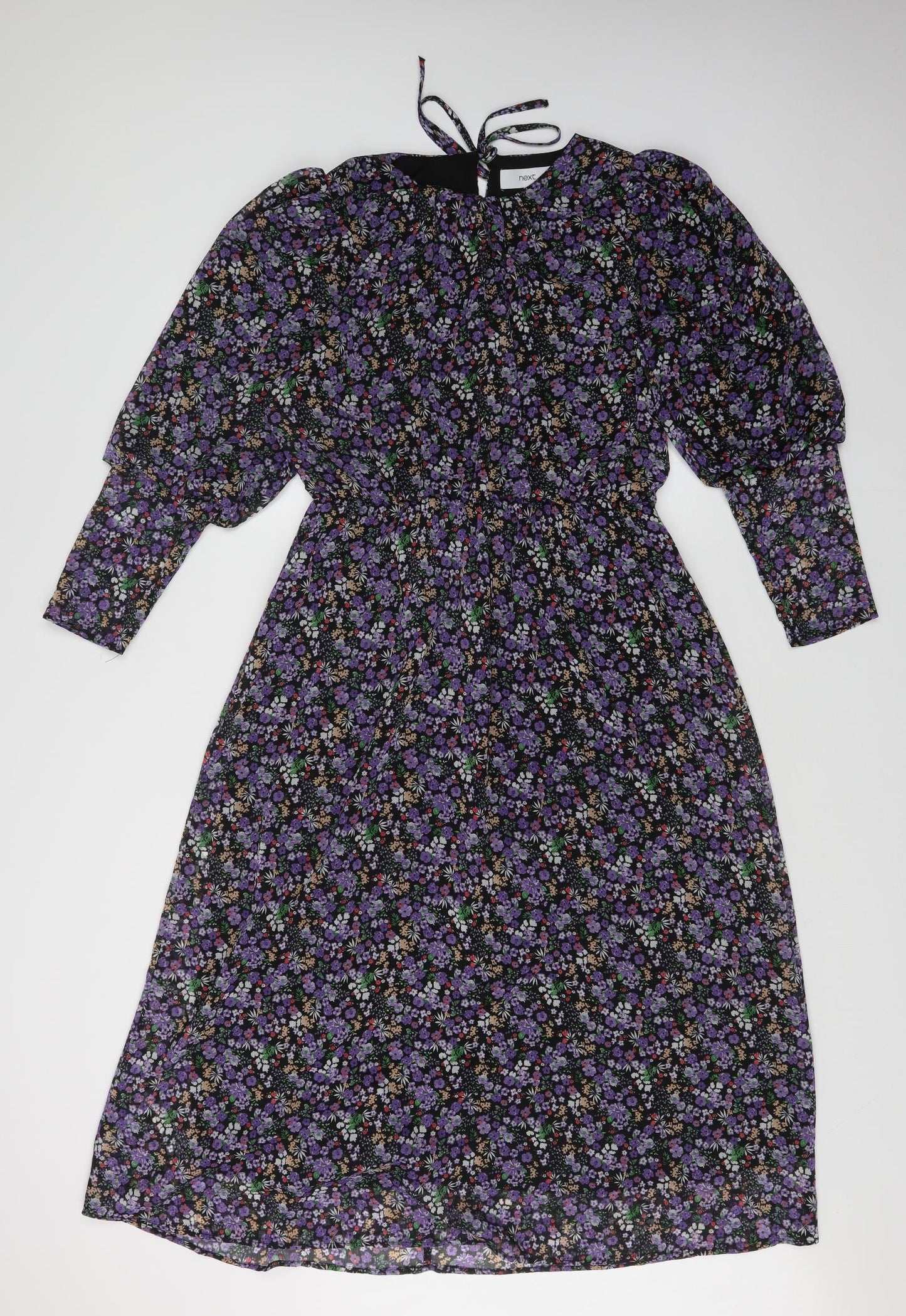 NEXT Womens Multicoloured Floral  A-Line  Size 12