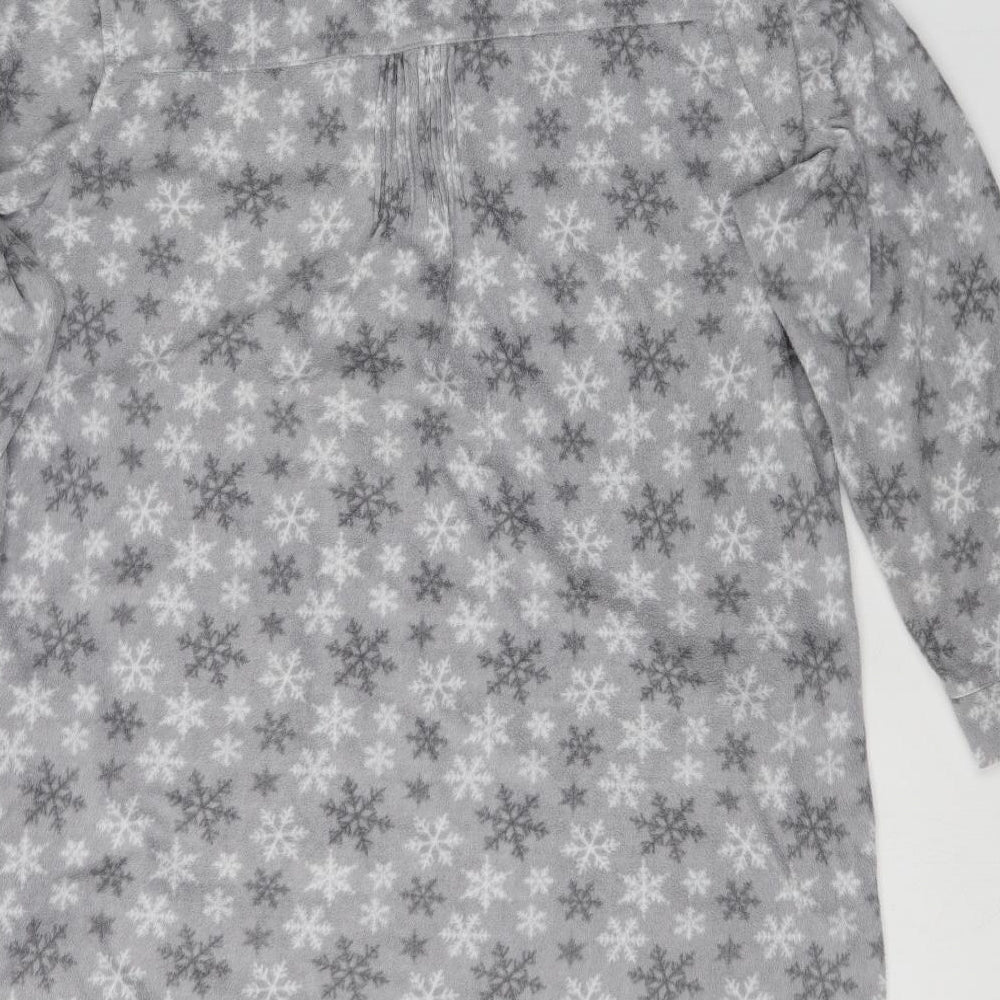 NEXT Womens Grey Geometric   Dress Size XL  - Christmas