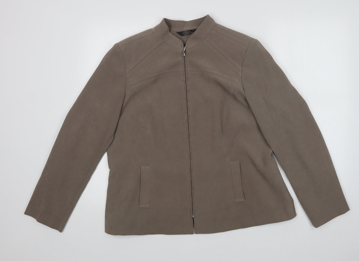 BM Womens Brown   Jacket  Size 18