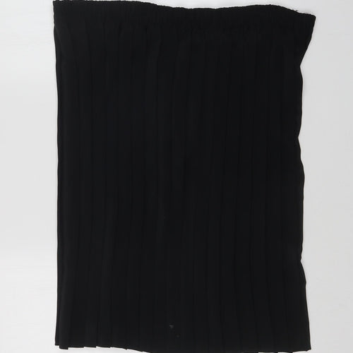 Preworn Womens Black   Straight & Pencil Skirt Size M