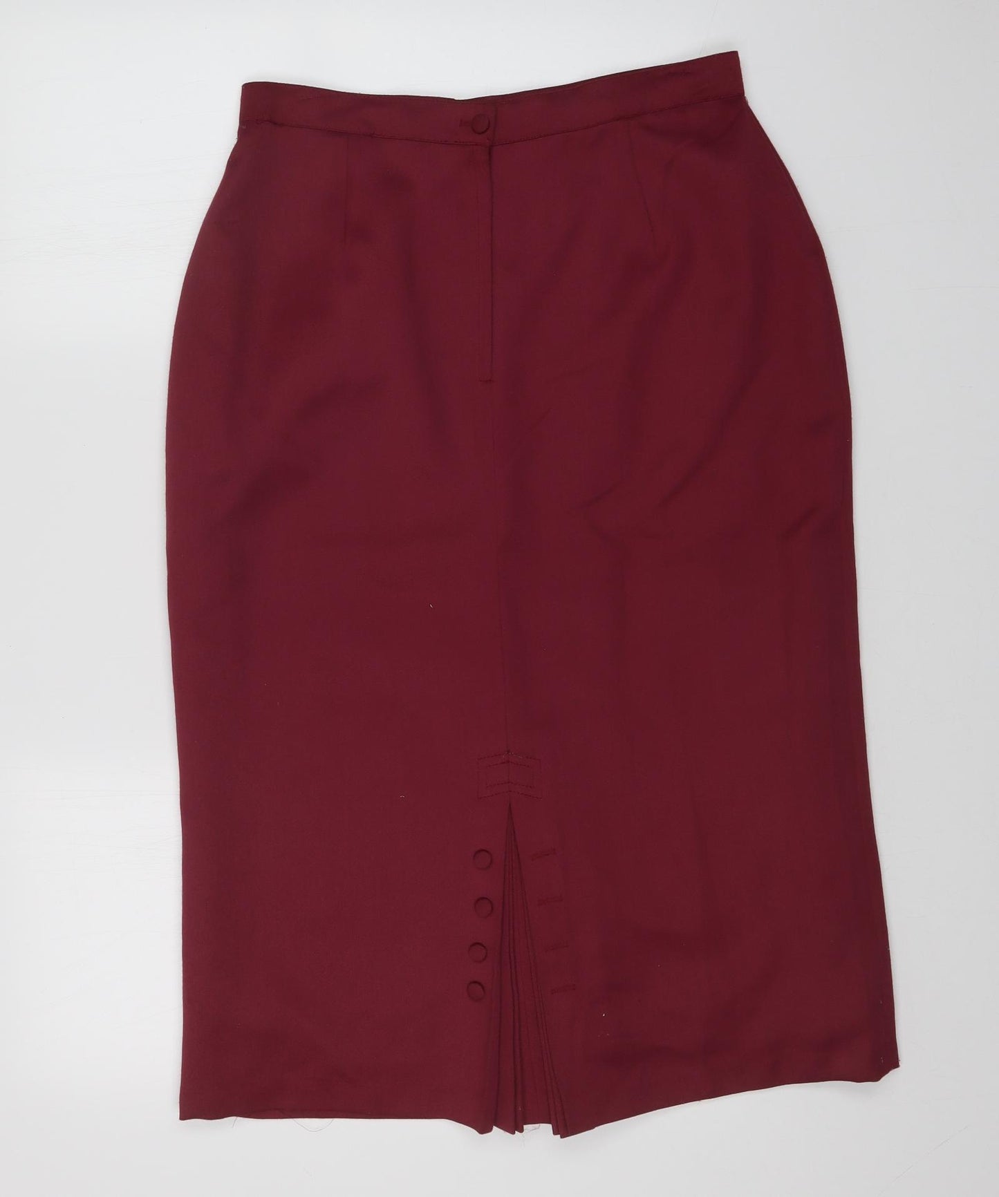 PERRIE LONDON Womens Purple   Straight & Pencil Skirt Size L