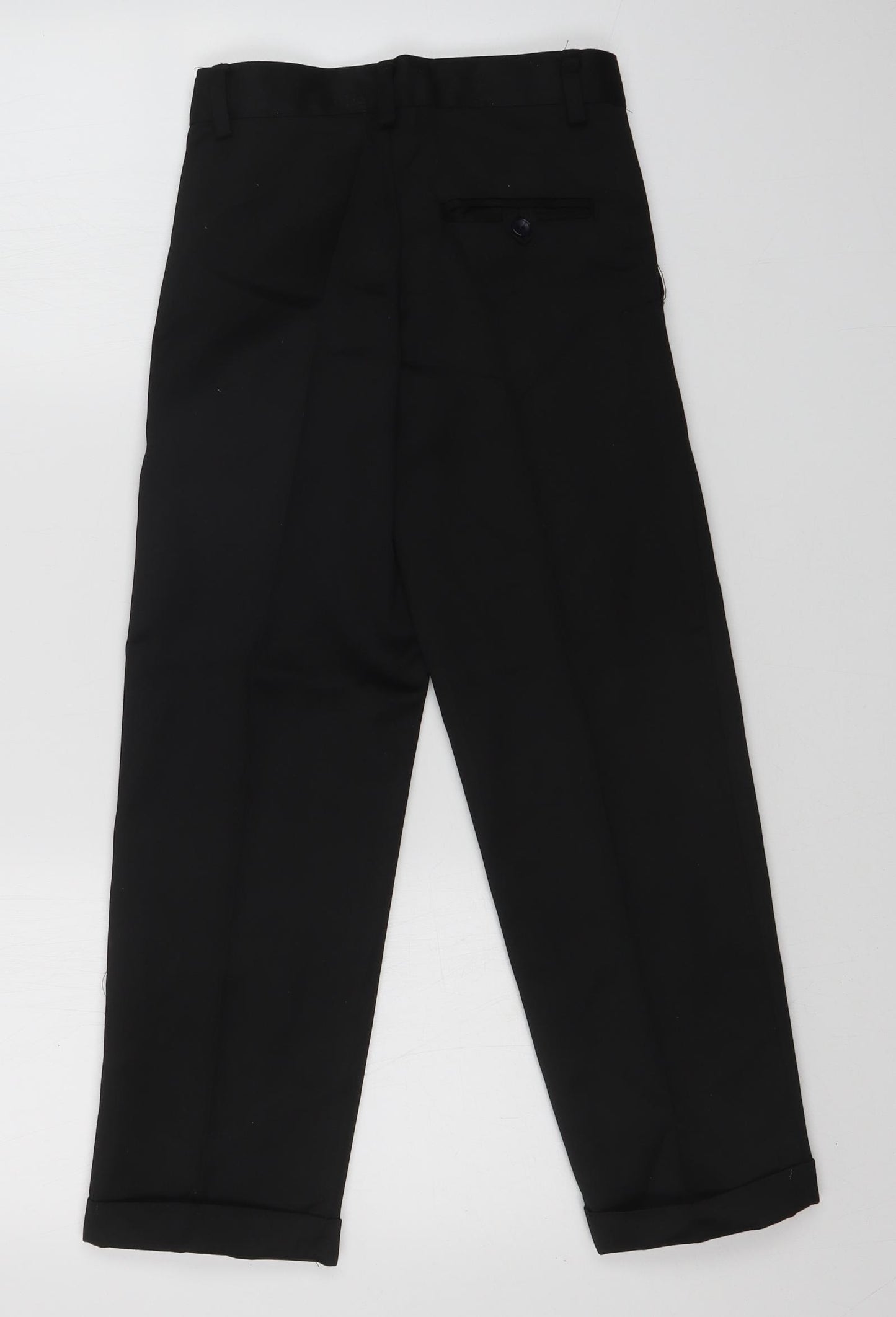 SILVER BIRD Boys Black   Dress Pants Trousers Size 8-9 Years