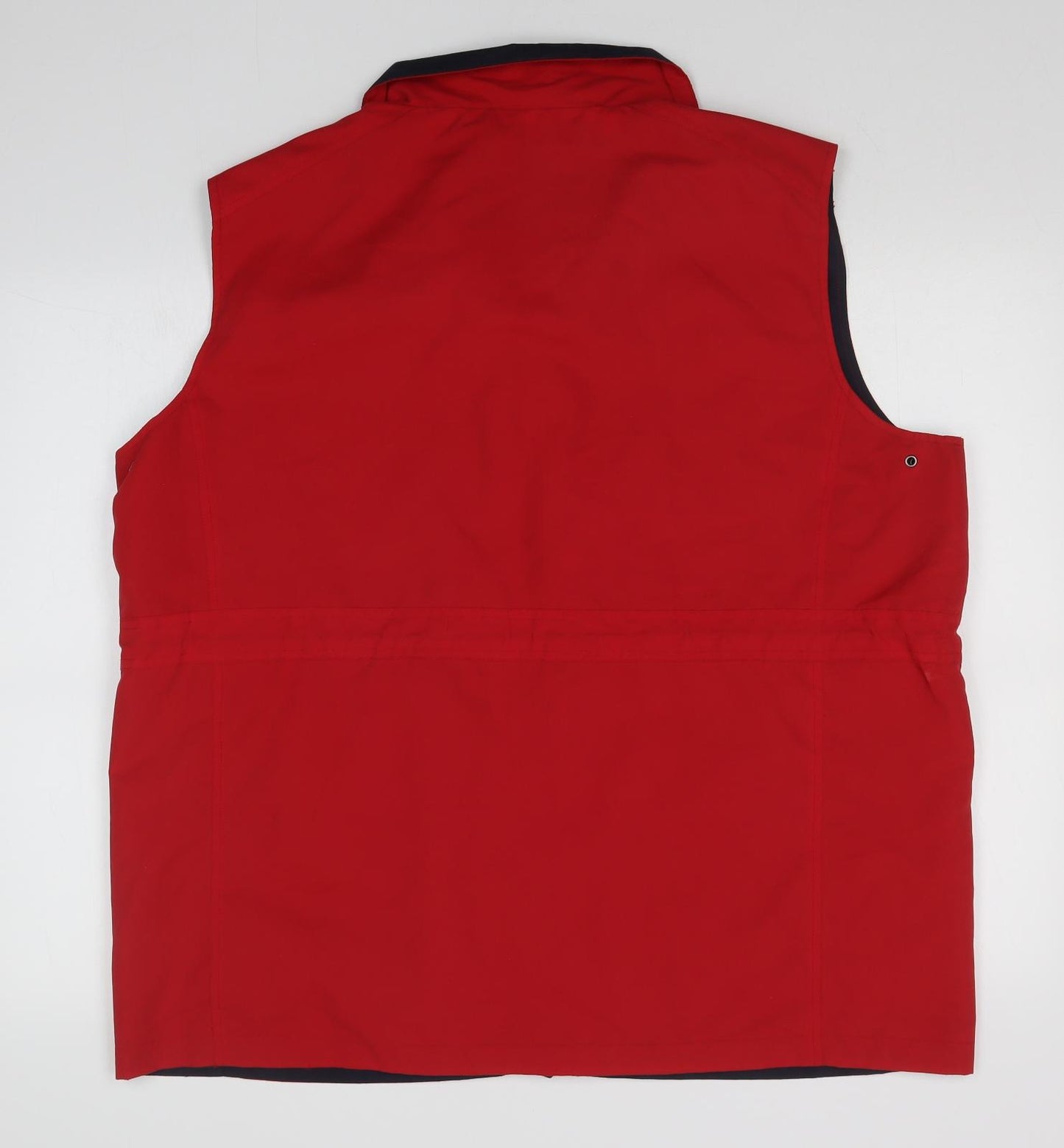 Cotton Traders Mens Red   Gilet Jacket Size XL