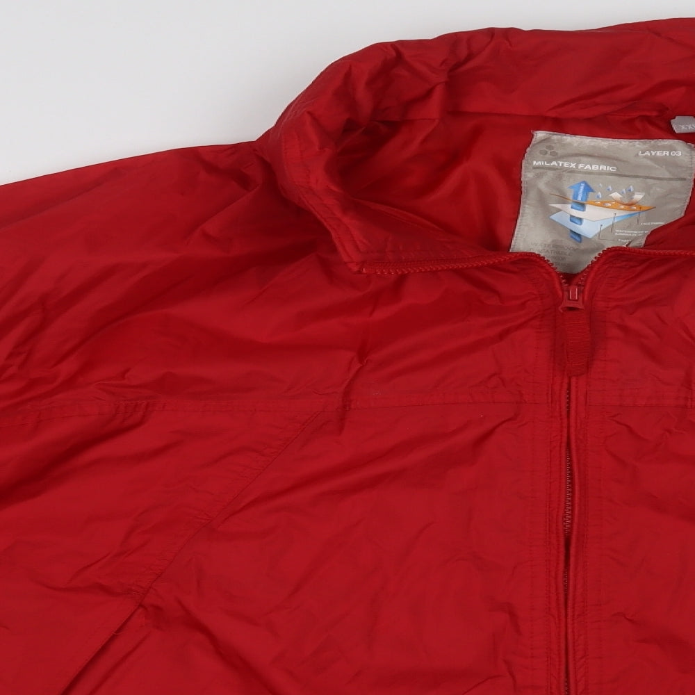 TOG 24 Mens Red   Overcoat Coat Size 2XL