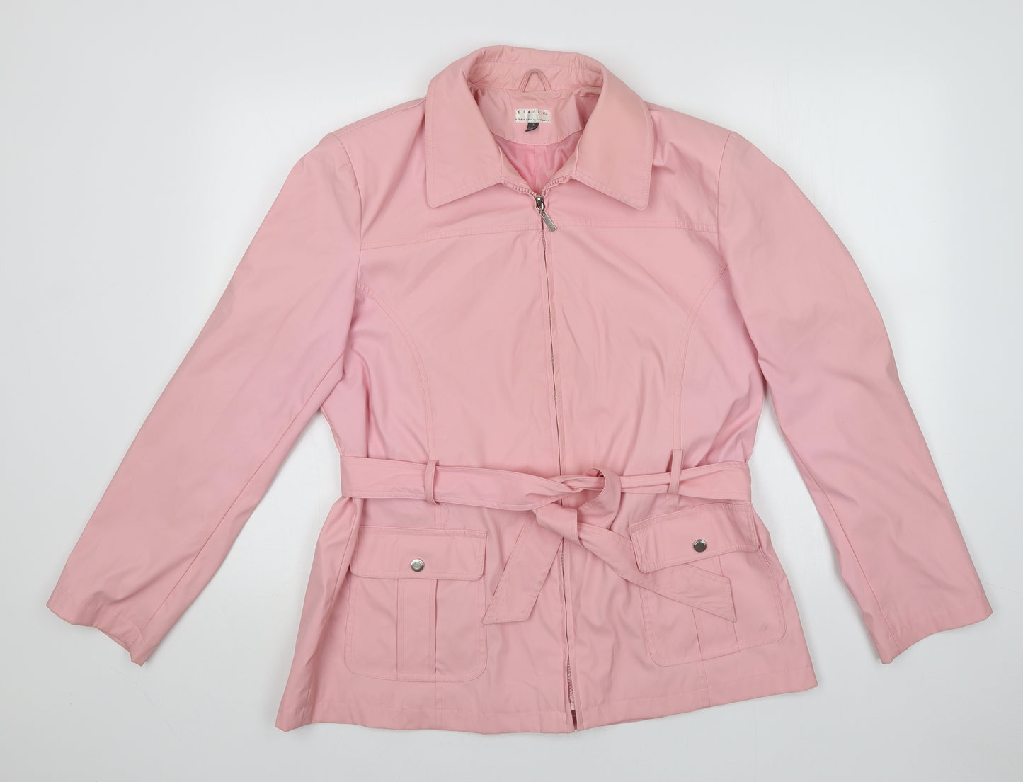 Giacca Womens Pink   Overcoat Coat Size XL