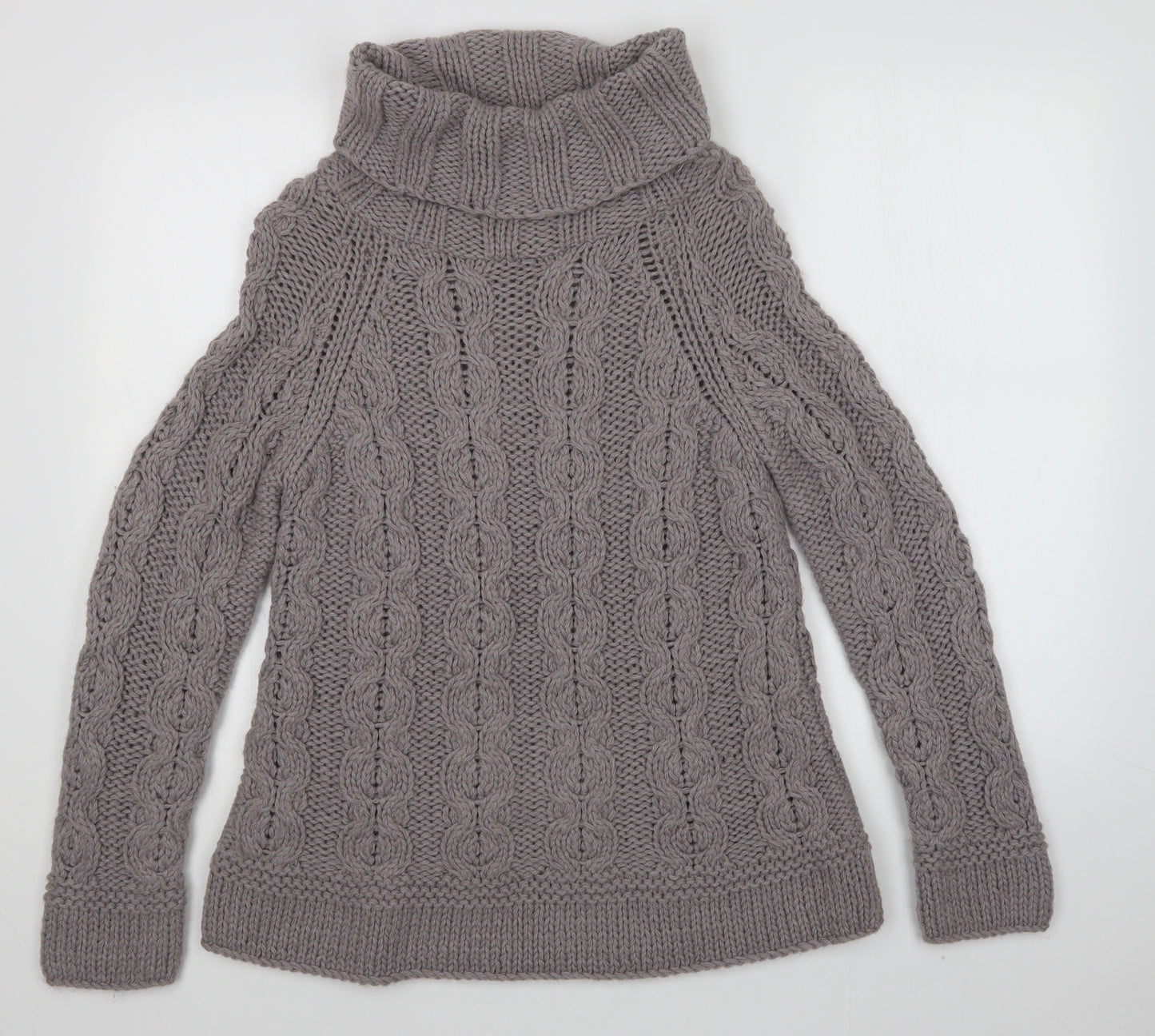 M&S Womens Grey   Pullover Jumper Size 12