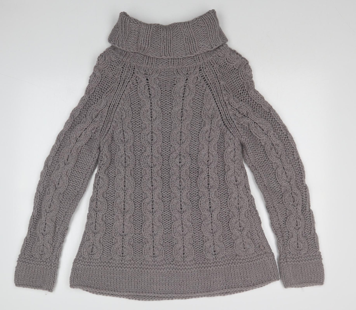M&S Womens Grey   Pullover Jumper Size 12