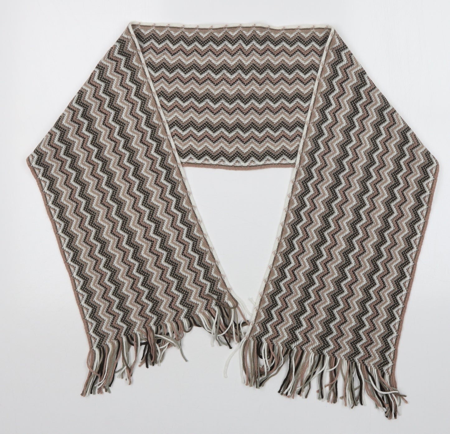 BHS  Multicoloured Herringbone   Scarf
