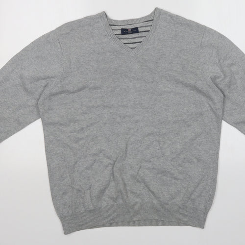 M&S Mens Grey   Pullover Sweatshirt Size M