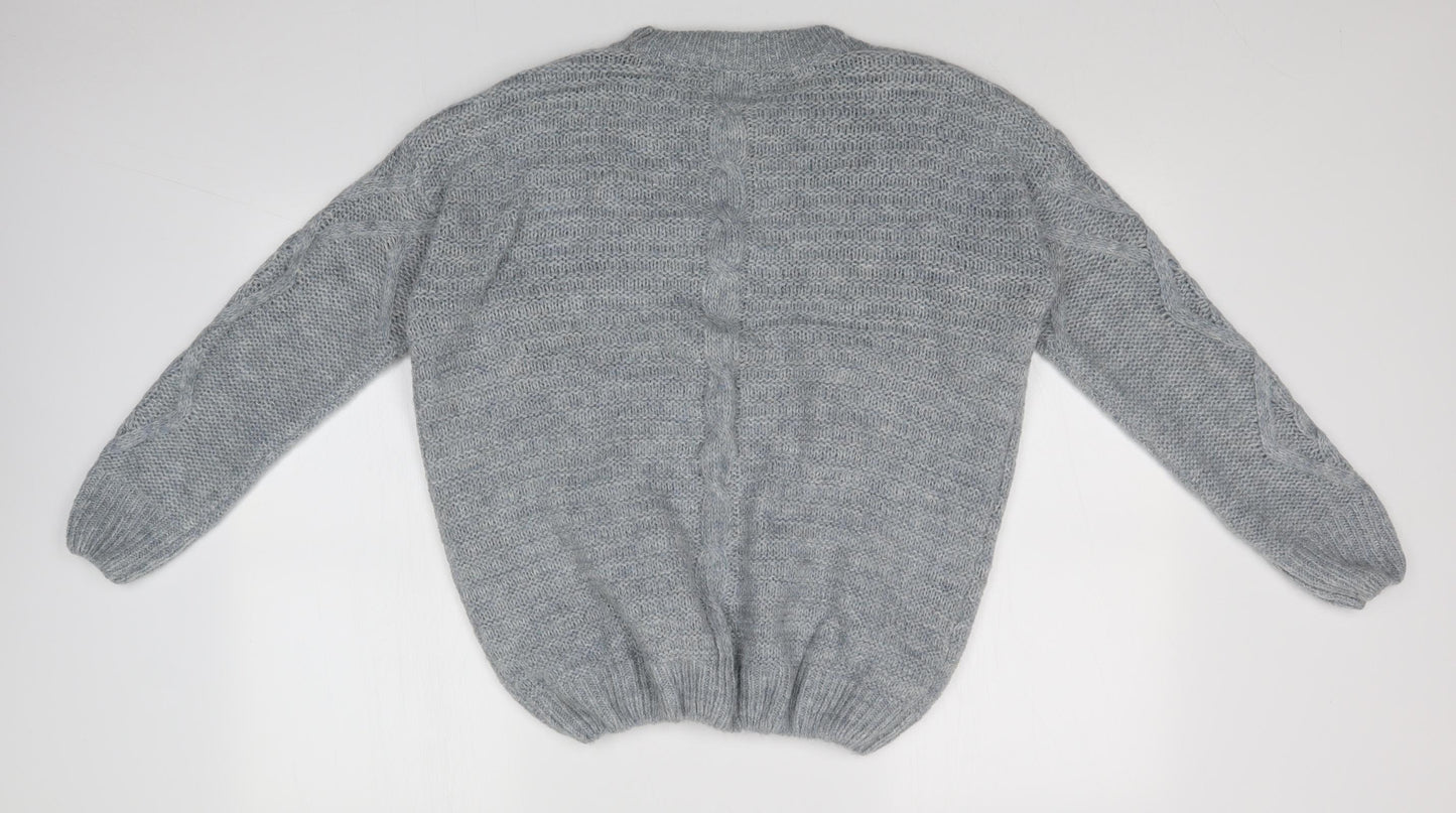 TU Womens Grey   Pullover Jumper Size 14