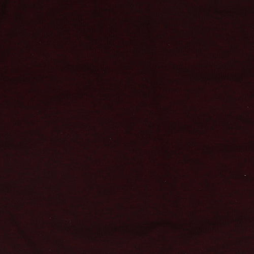 M&S Mens Red Geometric  Pullover Sweatshirt Size L