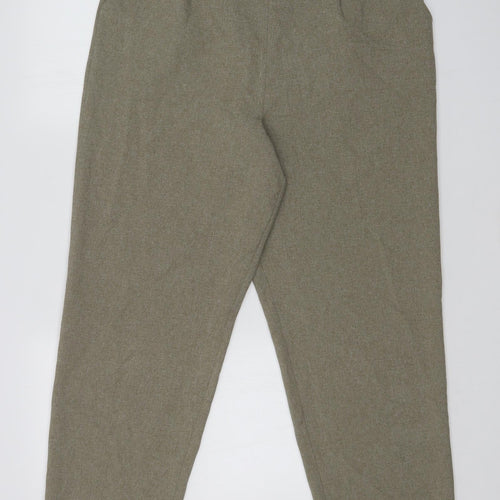 Classics Womens Brown   Dress Pants Trousers Size 18 L25 in