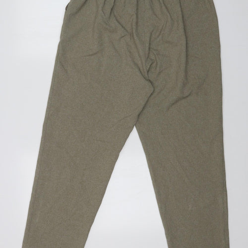 Classics Womens Brown   Dress Pants Trousers Size 18 L25 in