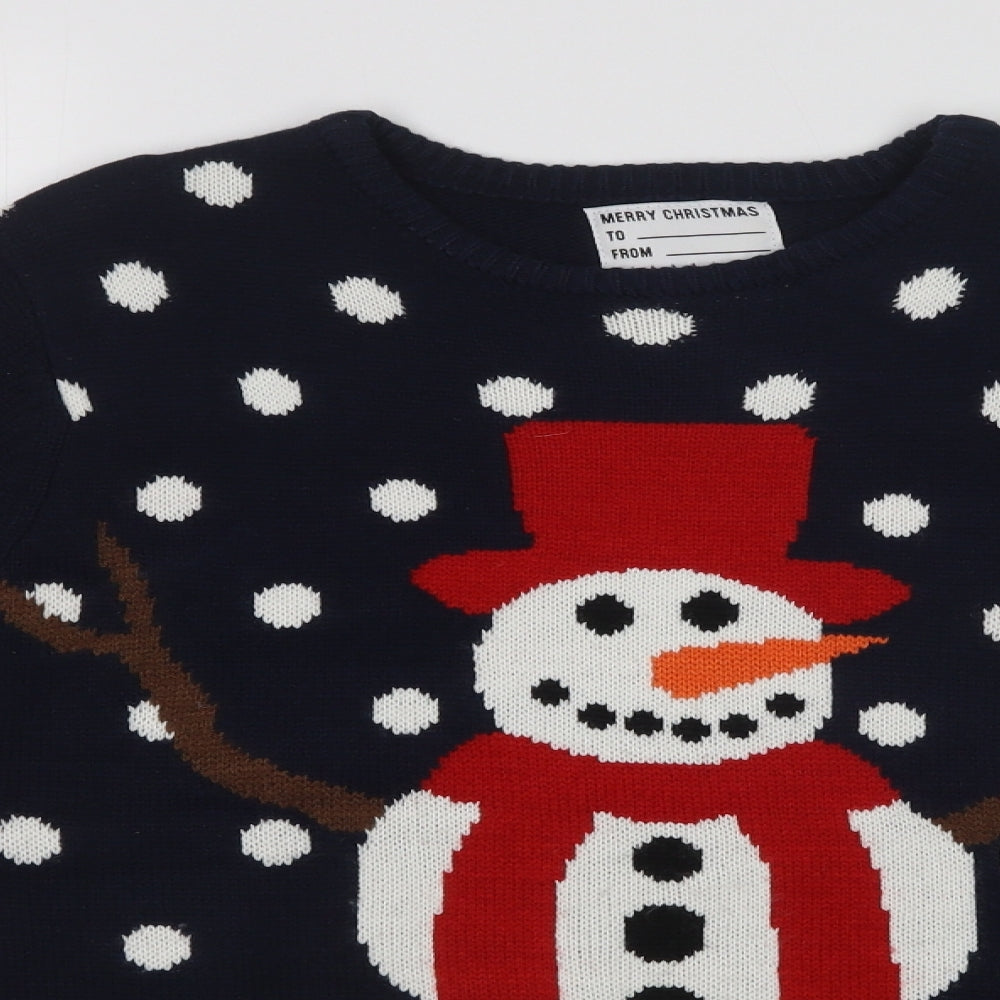 Primark Mens Multicoloured   Pullover Sweatshirt Size XS  - CHRISTMAS