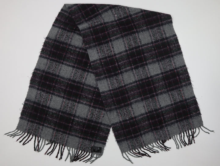 H&M Womens Multicoloured Check Fleece  Scarf