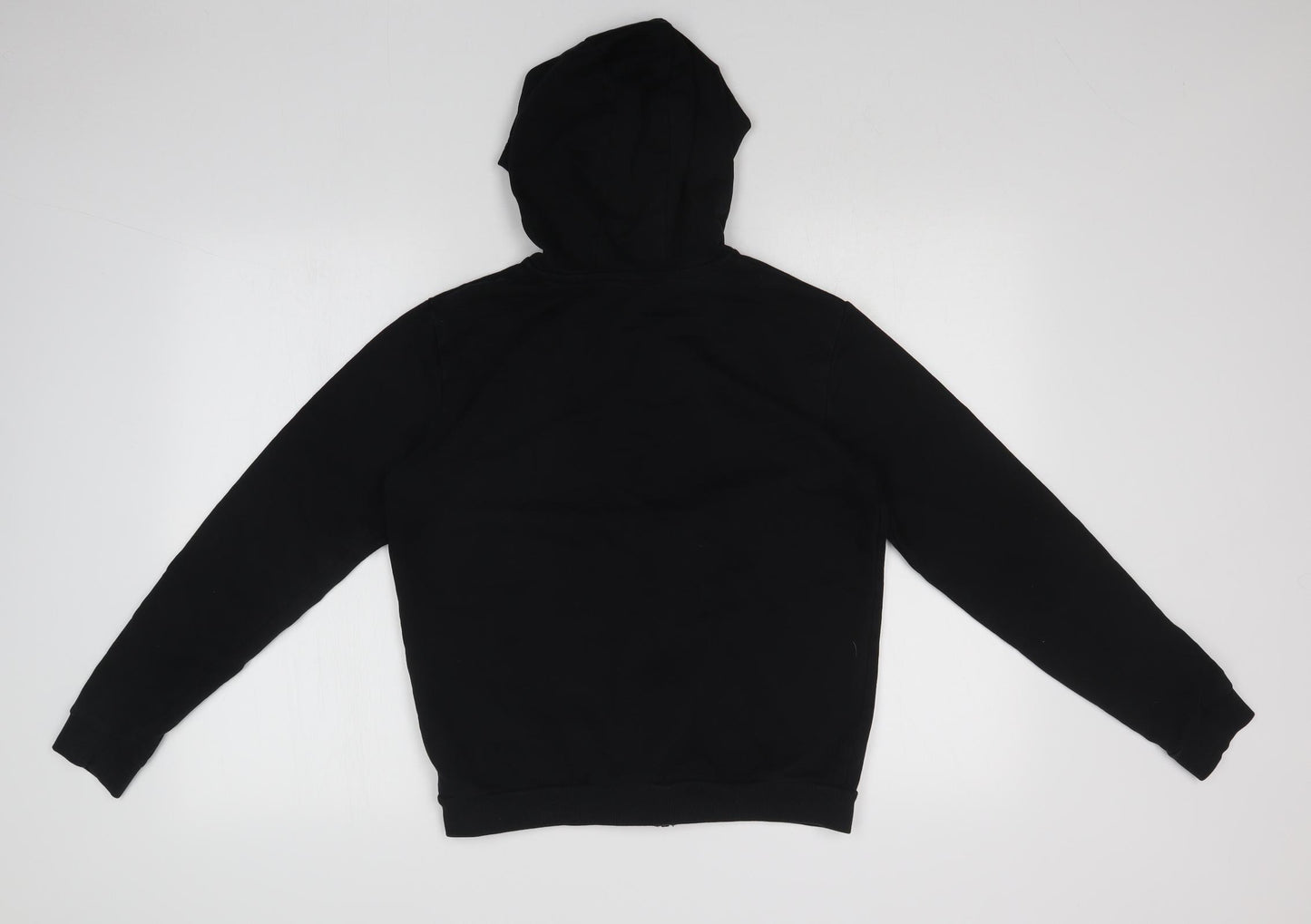 George Girls Black   Full Zip Hoodie Size 13-14 Years