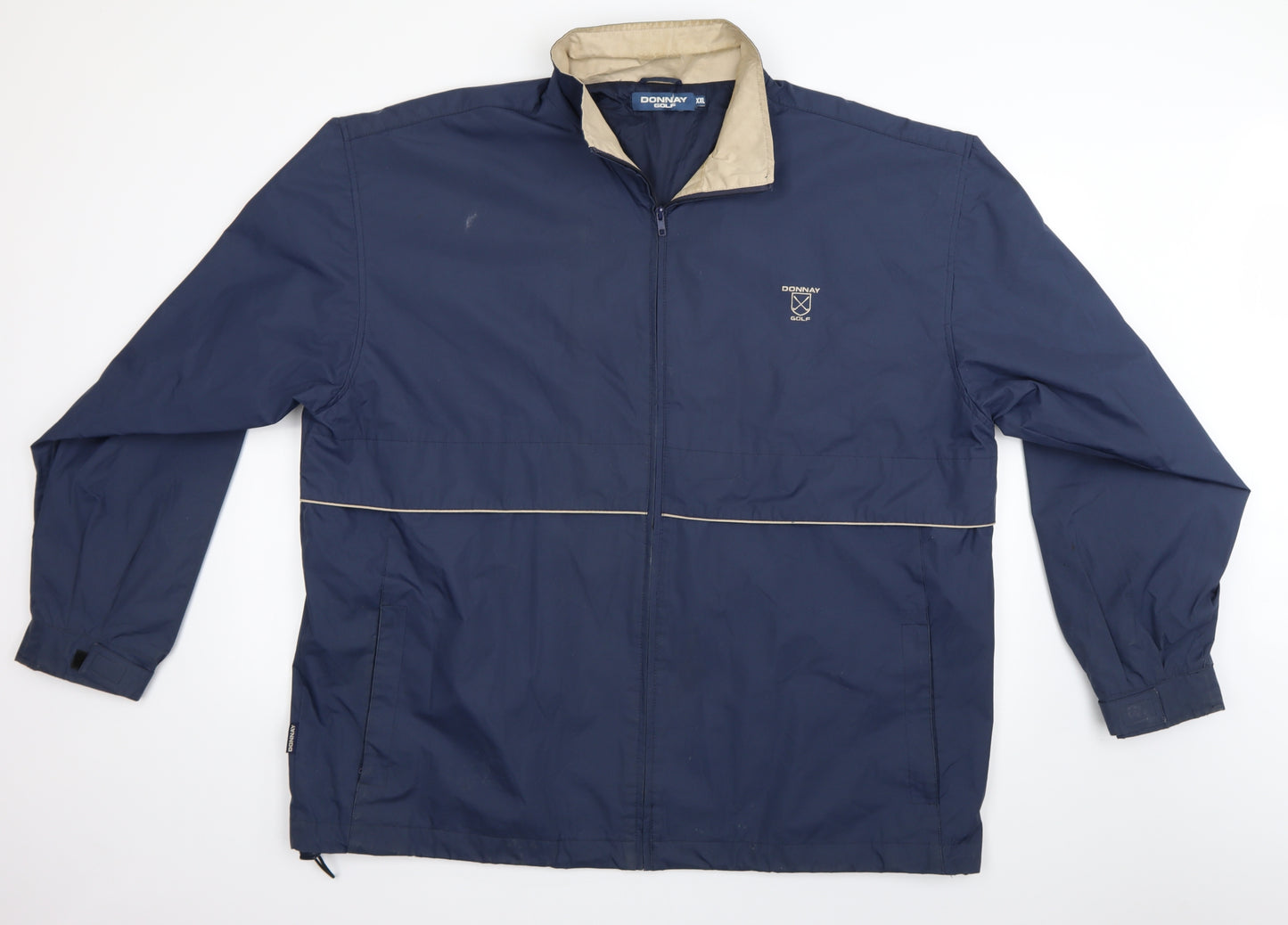Donnay Mens Blue   Rain Coat Coat Size 2XL