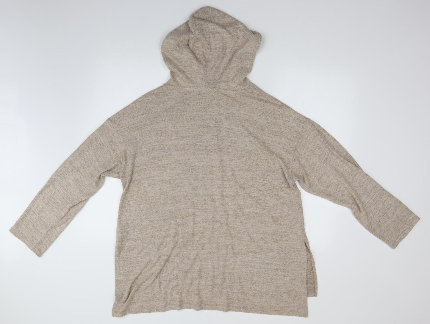 George Womens Beige   Pullover Hoodie Size 16