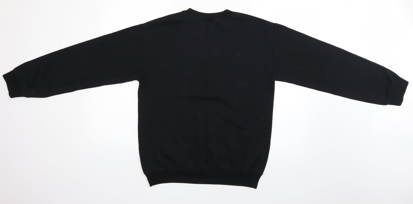 Harry Potter Womens Black   Pullover Jumper Size 8  - Harry Potter