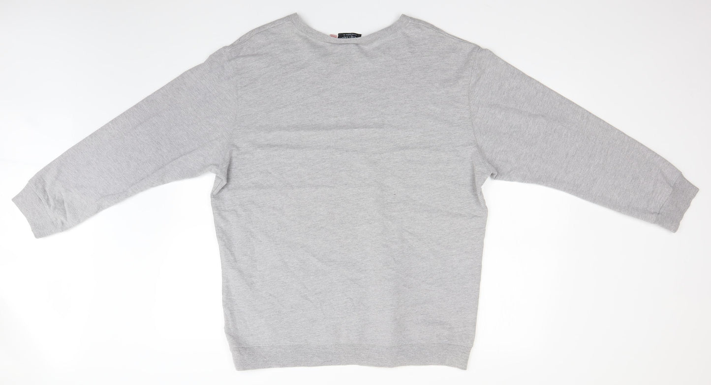 Topshop Womens Grey   Pullover Jumper Size 12  - New York