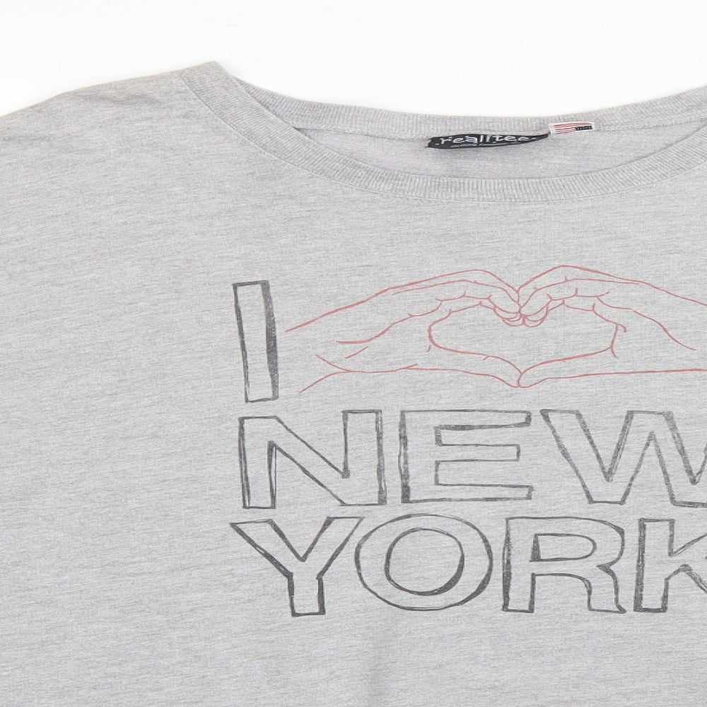 Topshop Womens Grey   Pullover Jumper Size 12  - New York